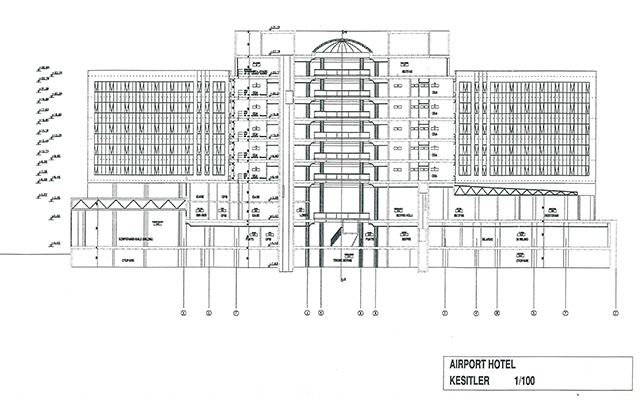 Airport Otel Uygulama, Detay Projeleri ve Kontrolörlük